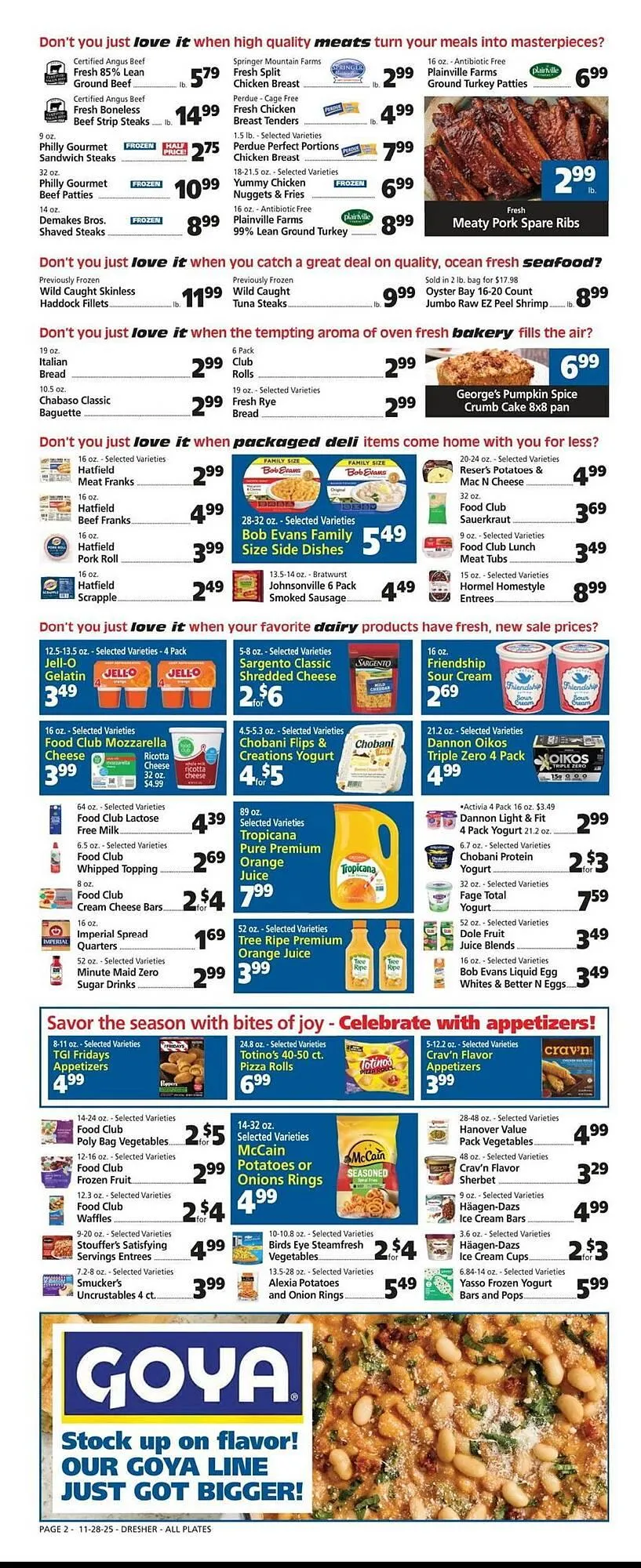 Weekly ad George's Market weekly ad from November 28 to December 4 2025 - Page 2