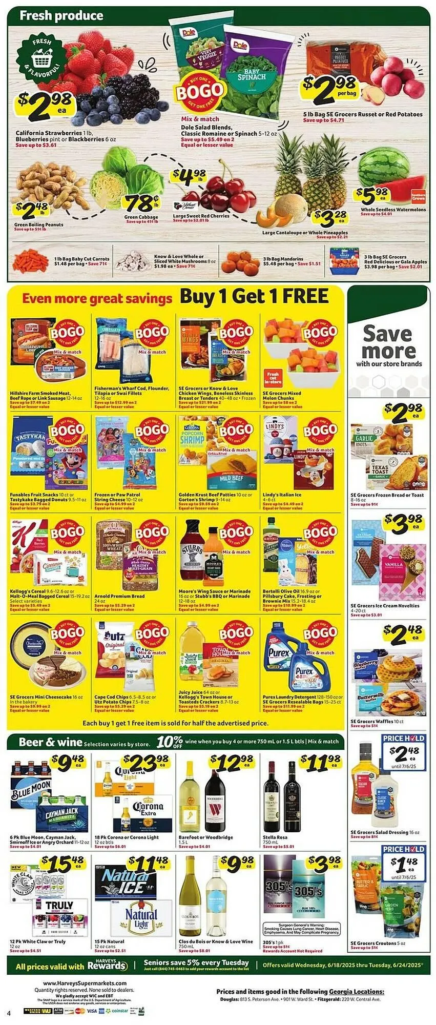 Weekly ad Harveys Supermarkets Weekly Ad from June 18 to June 24 2025 - Page 12