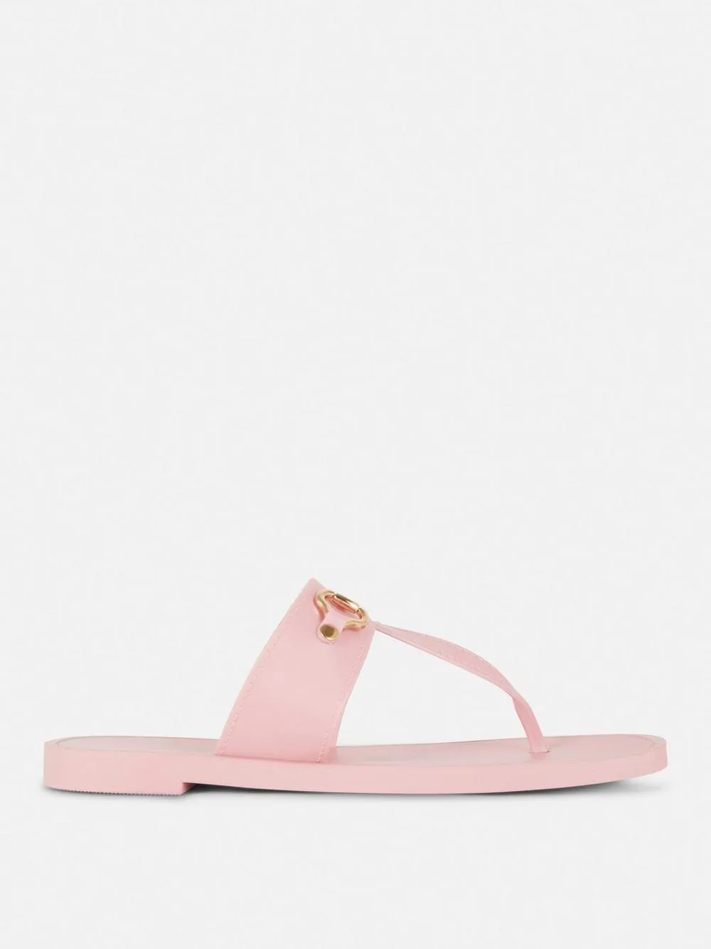 Snaffle Jelly Thong Flip Flops