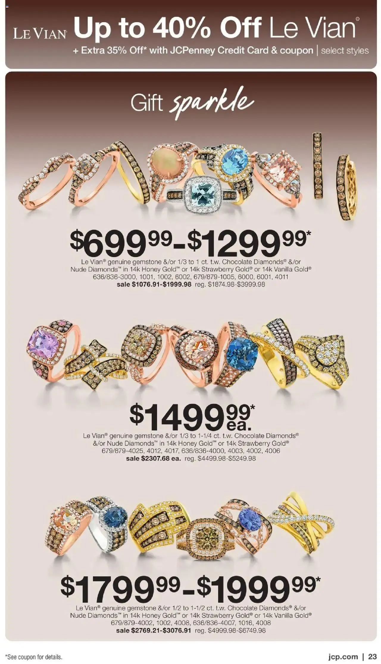 Weekly ad JCPenney Mother’s Day Jewelry Sale from April 10 to May 14 2025 - Page 22