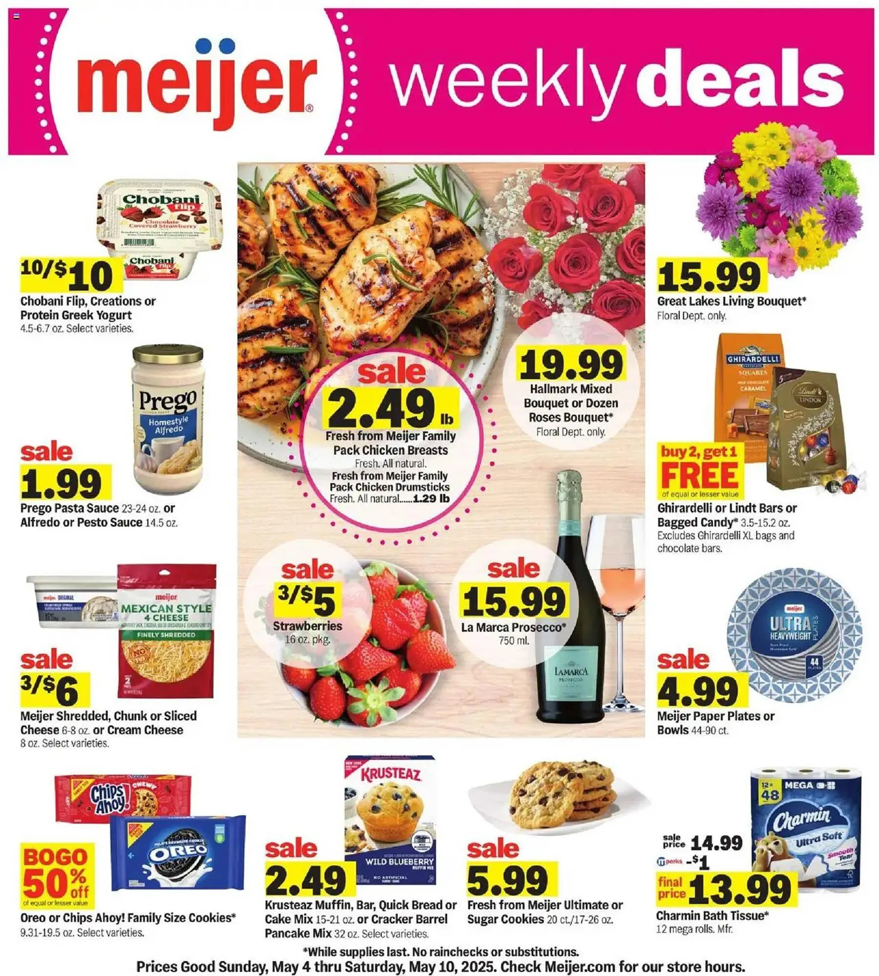Weekly ad Meijer Weekly Ad from May 4 to May 10 2025 - Page 1