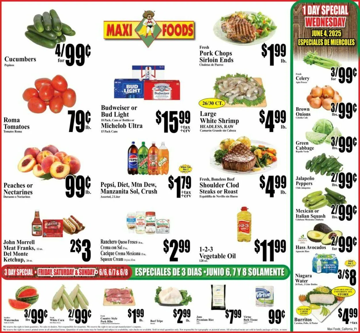 Maxi Foods Current weekly ad - 1
