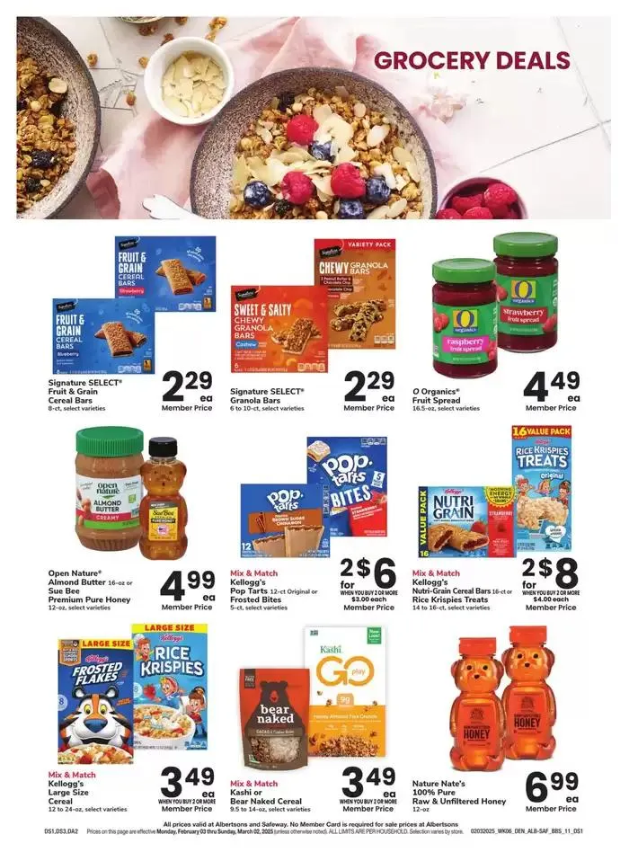 Weekly ad Albertsons - Denver - BBS from February 3 to March 2 2025 - Page 9