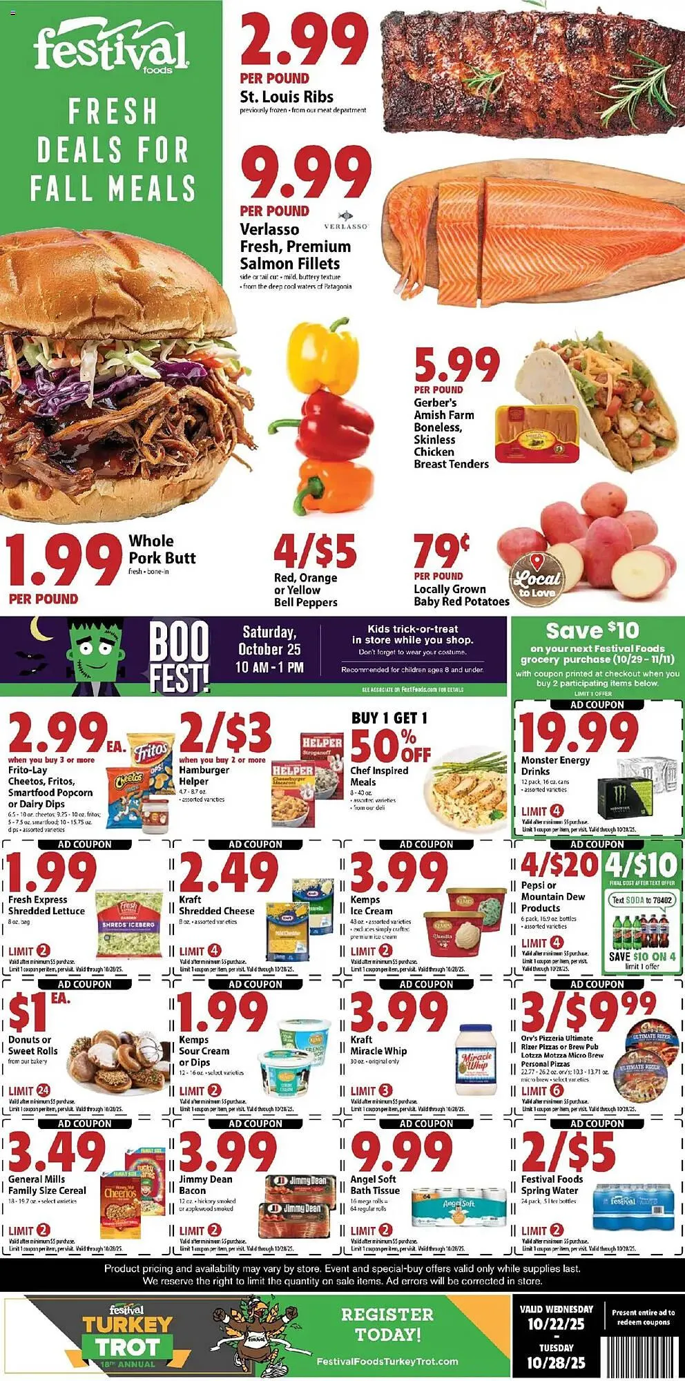 Weekly ad Festival Foods weekly ad from October 22 to October 28 2025 - Page 1