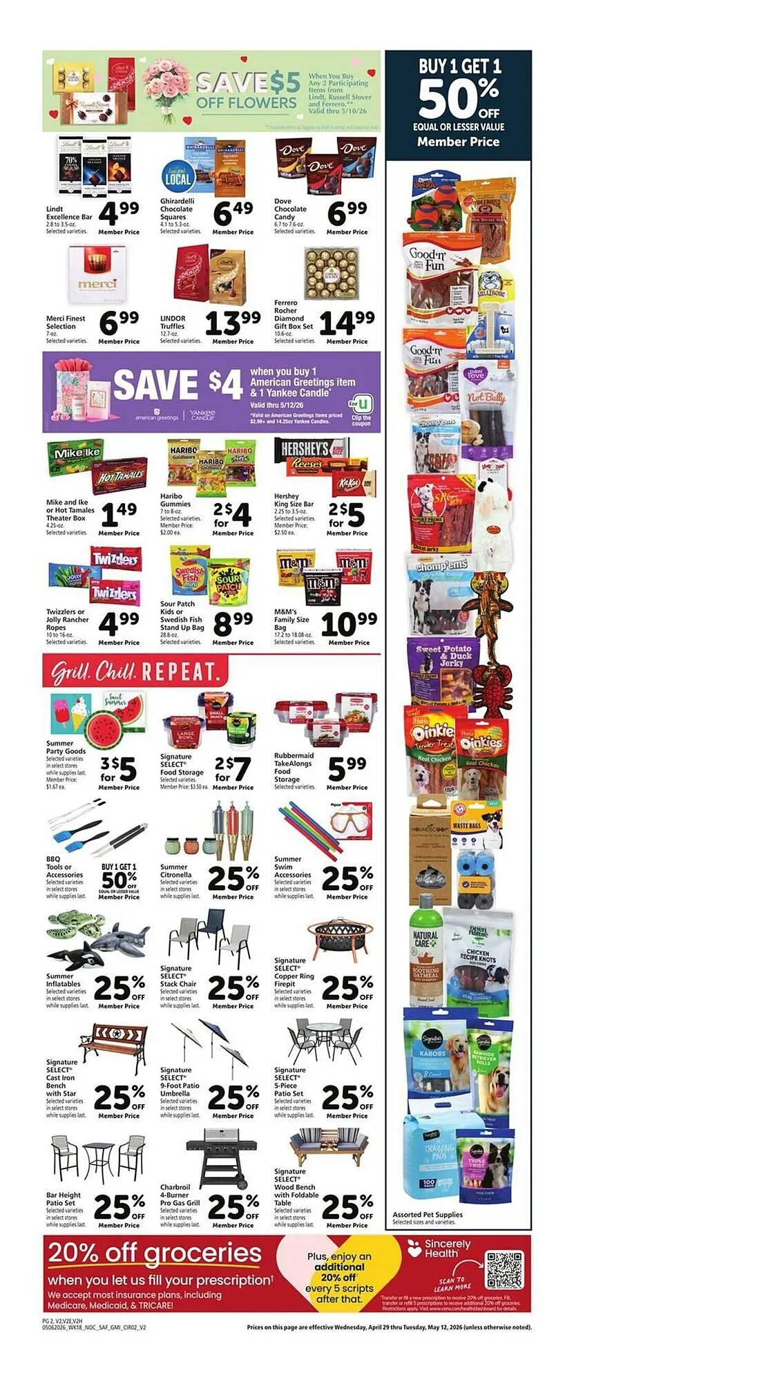Weekly promotion Vons weekly ad spanning from May 6 to May 12 2026 - Page 11 for Catalogue 365