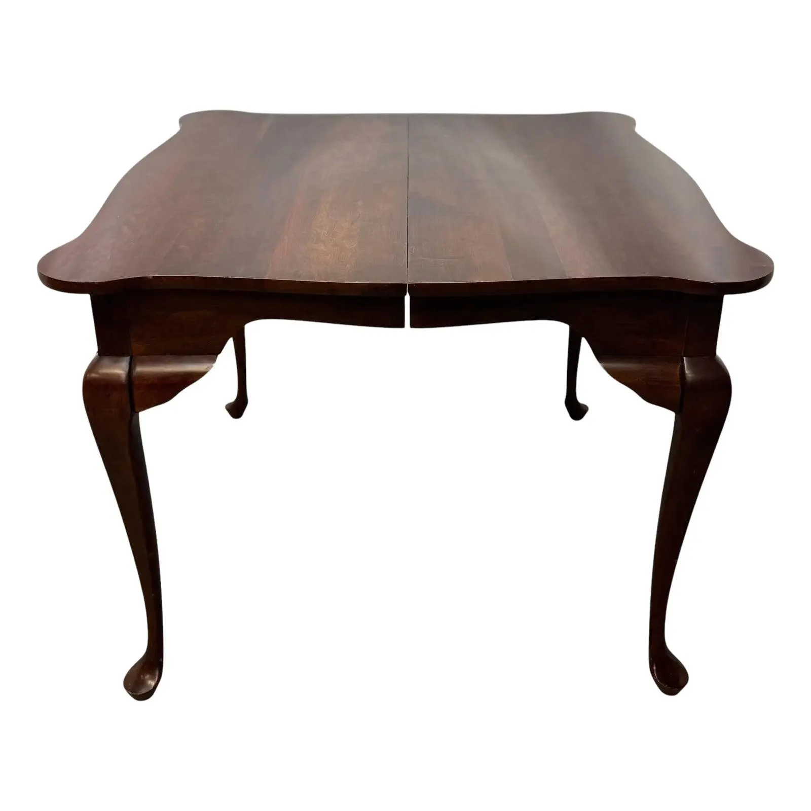 Vintage Traditional Chippendale Style Mahogany Game / Dining Table