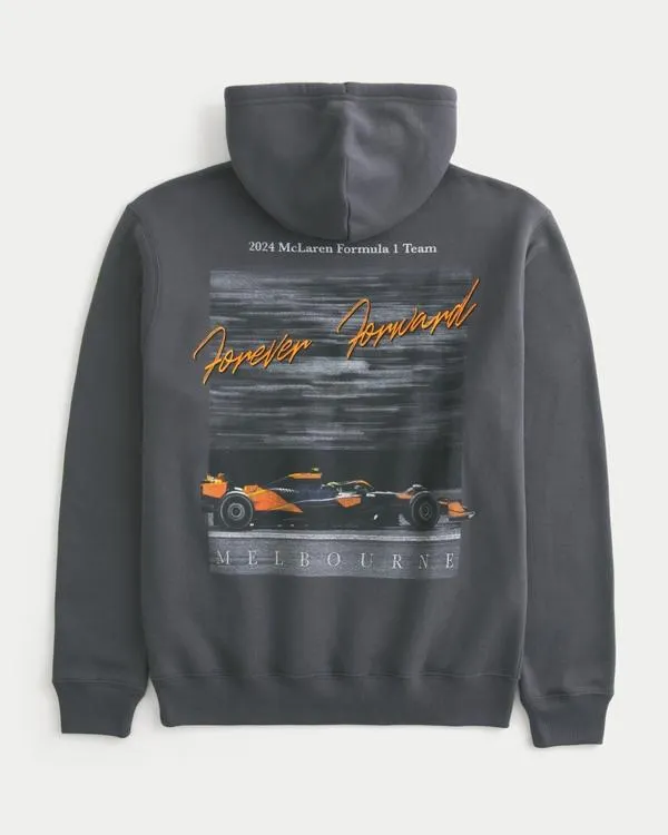 Relaxed McLaren Forever Forward Graphic Hoodie