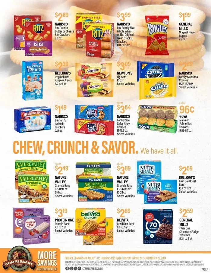 Weekly ad Flyer Commissary from September 9 to September 22 2024 - Page 4