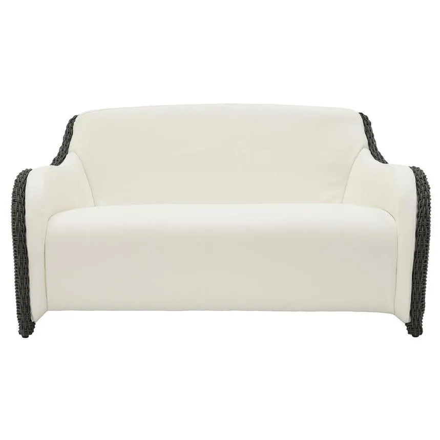 Luxor Gray Loveseat