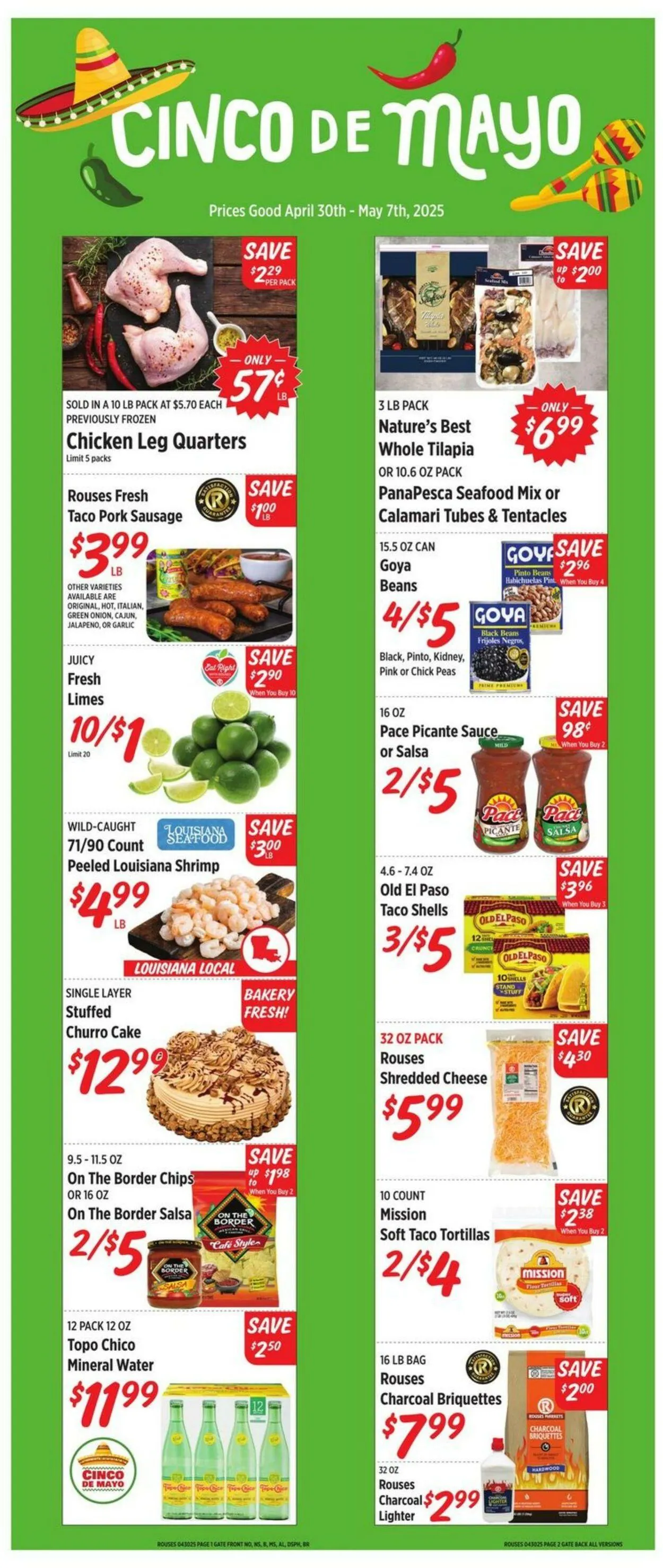 Weekly ad Rouses Current weekly ad from April 30 to May 7 2025 - Page 1