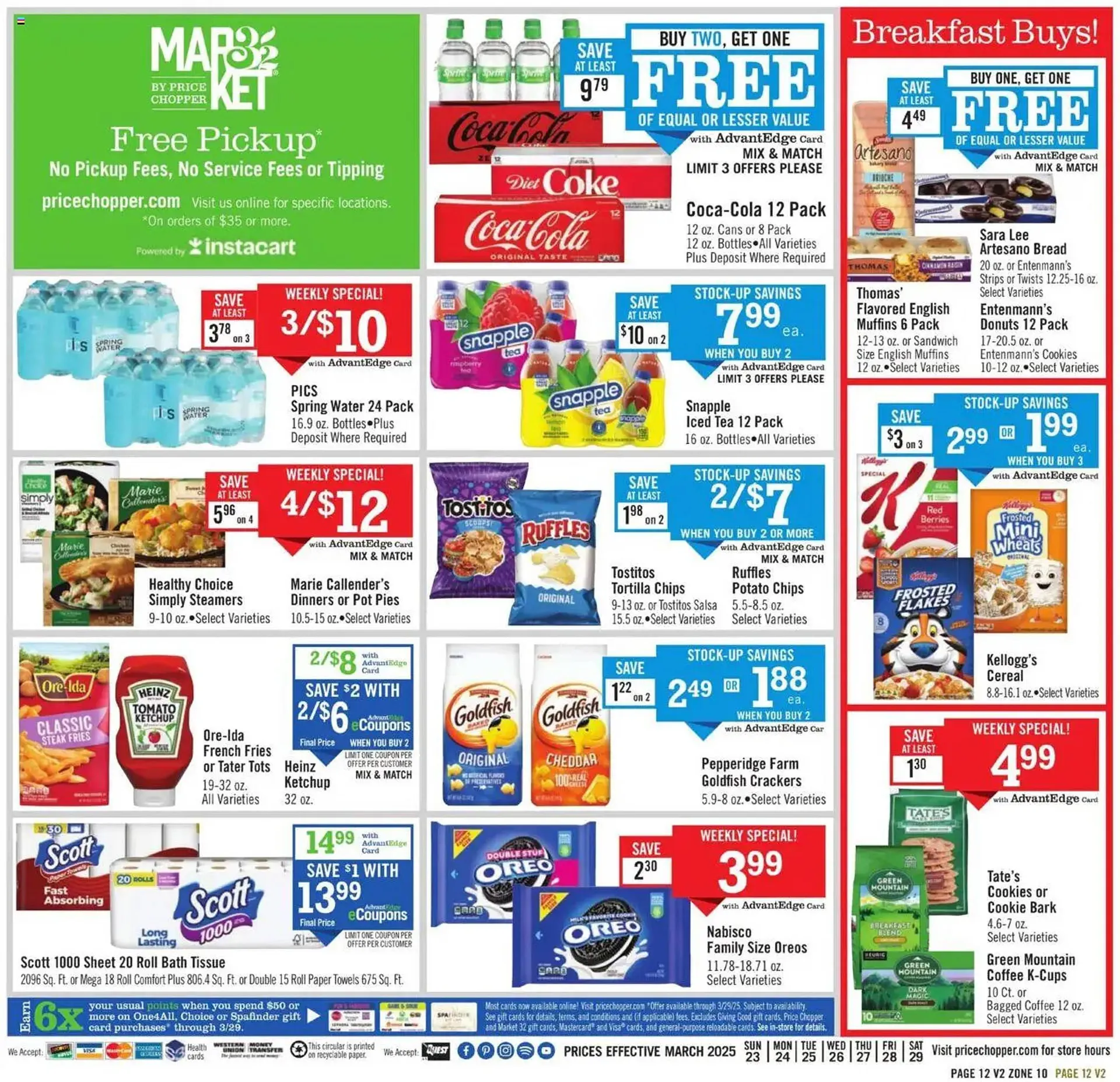 Weekly ad Price Chopper Weekly Ad from March 23 to March 29 2025 - Page 12