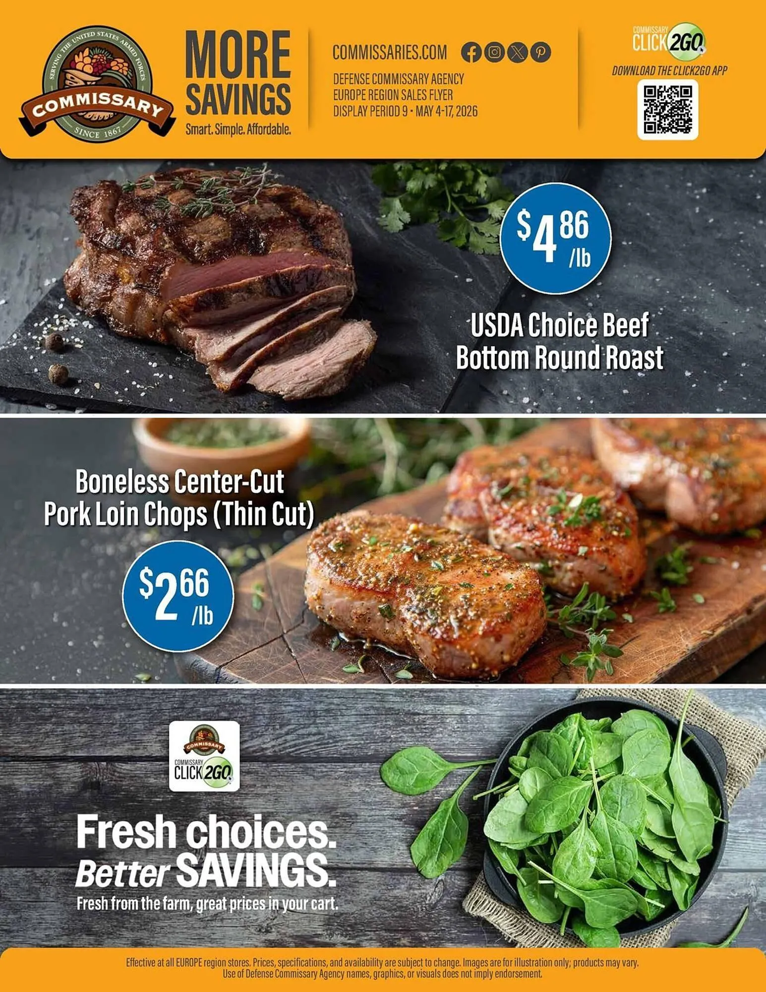 Weekly ad Commissary weekly ad from May 4 to May 17 2026 - Page 1