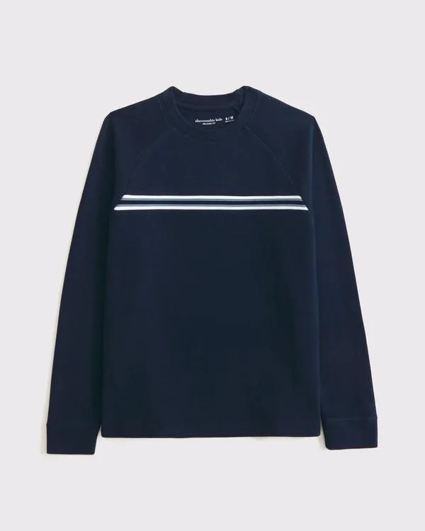 long-sleeve vintage-inspired tee
