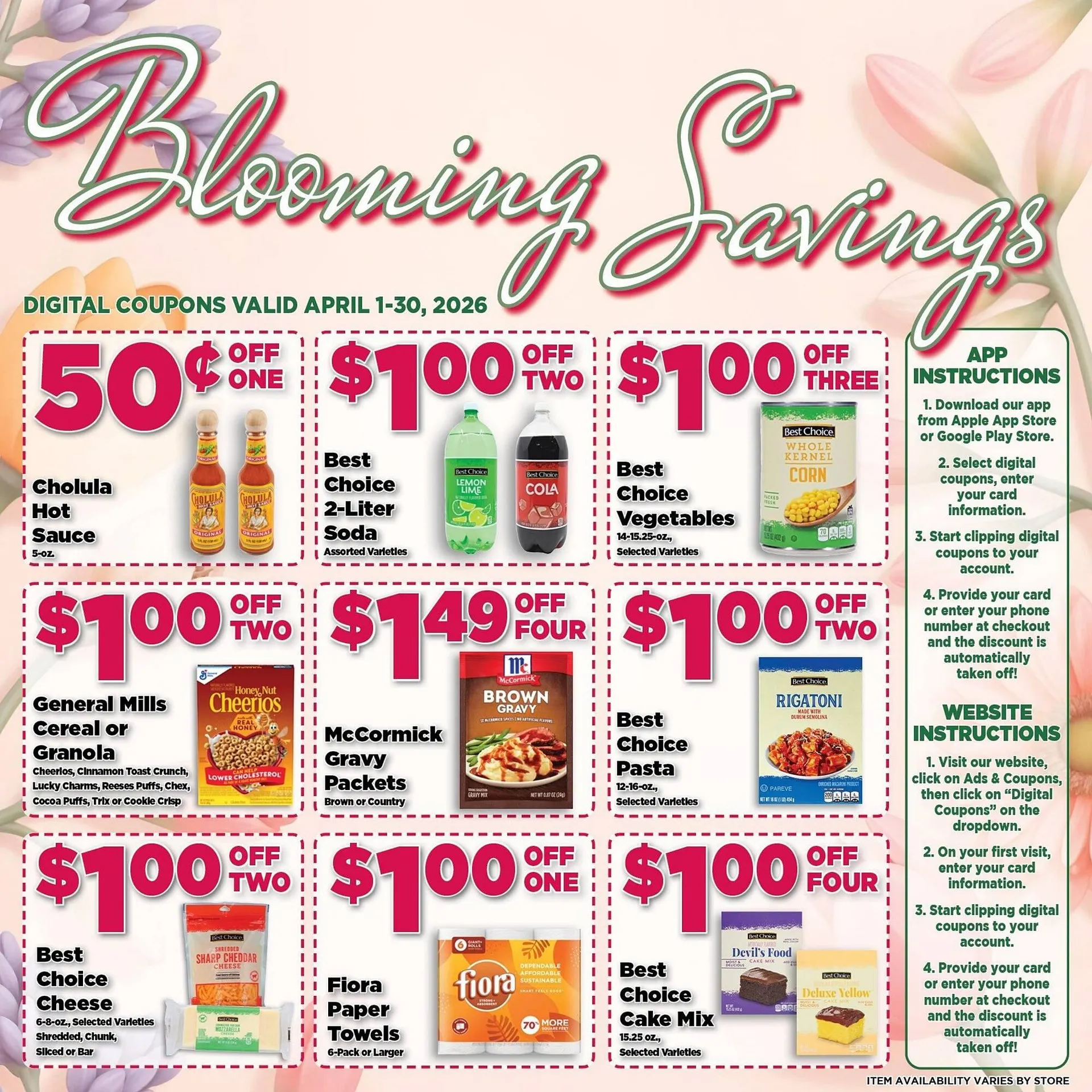 Weekly promotion Fairplay weekly ad spanning from April 8 to April 30 2026 - Page 2 for Catalogue 365