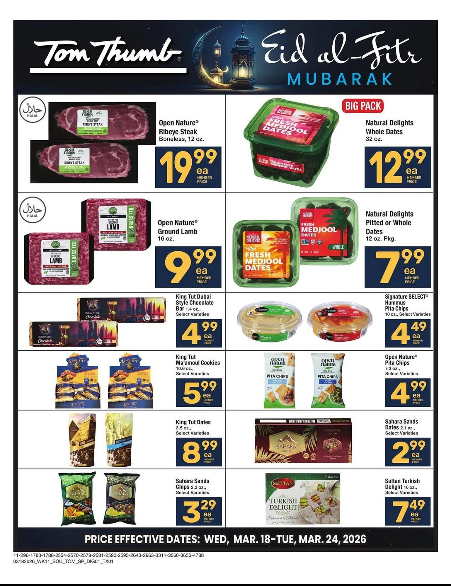 Weekly ad Tom Thumb weekly ad from March 18 to March 24 2026 - Page 1
