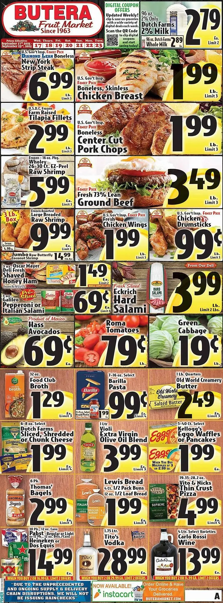 Butera weekly ad - 1