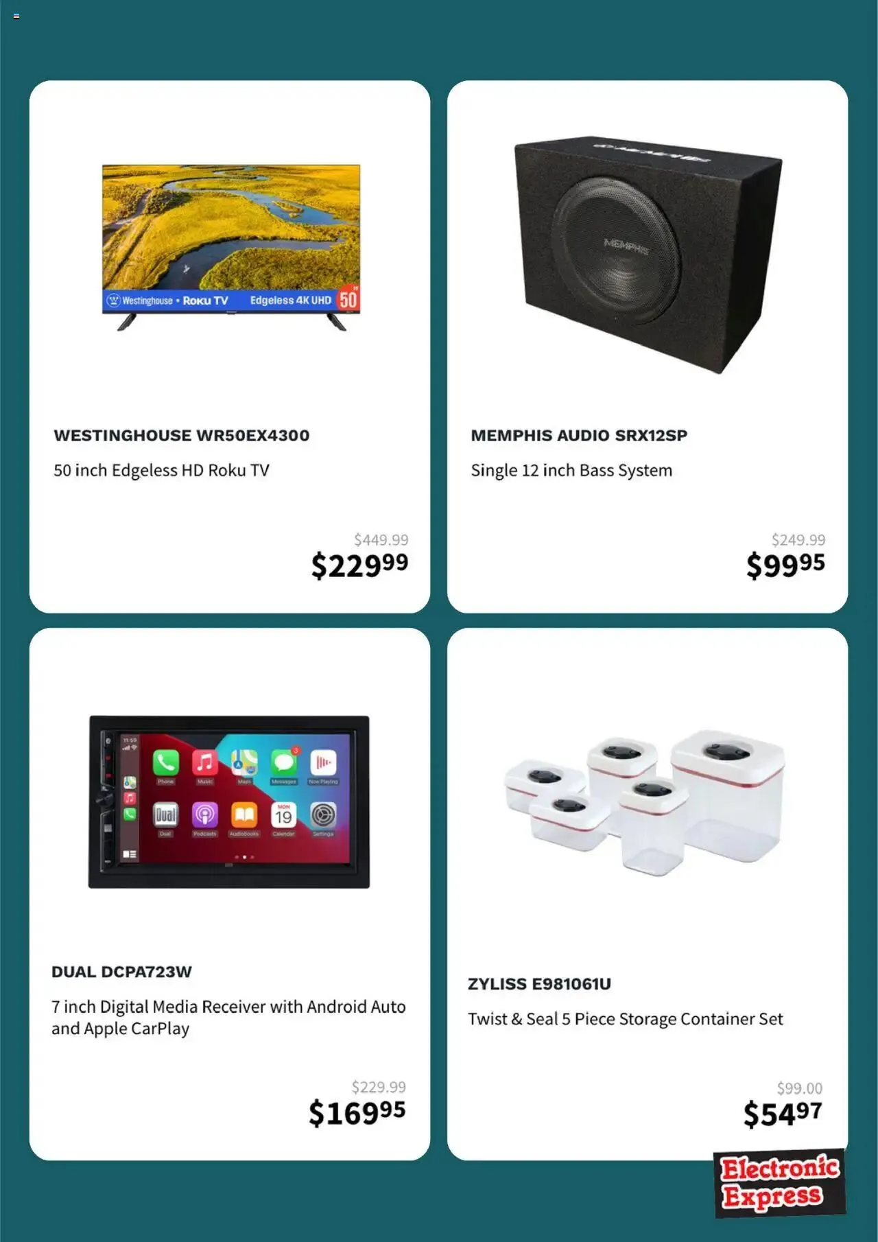 Weekly ad Electronic Express Weekly Ad from March 24 to March 31 2025 - Page 4