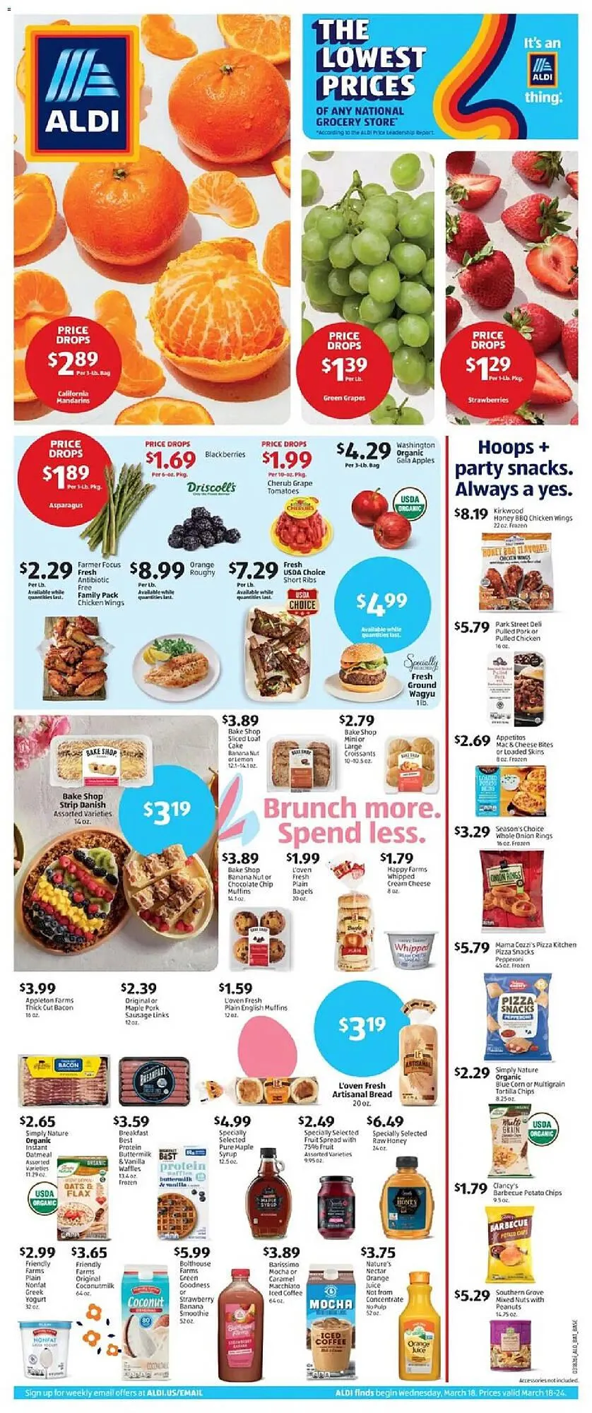 Weekly ad Aldi weekly ad from March 18 to March 24 2026 - Page 1