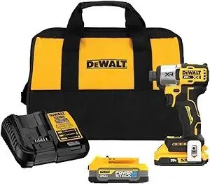 DEWALT 20V MAX Impact Driver, Cordless, 3-Speed, Battery and Charger Included (DCF845D1E1)