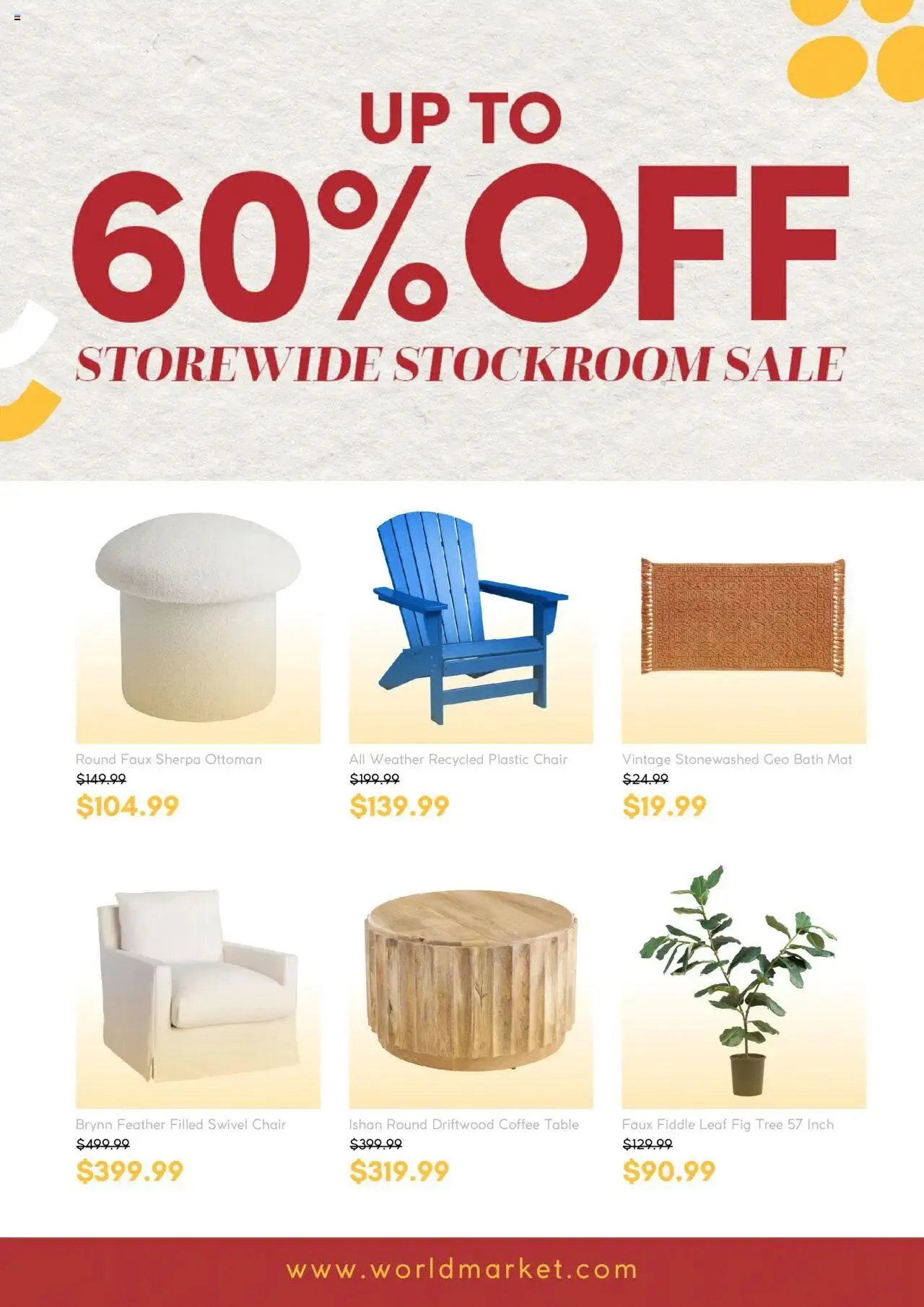 Weekly ad World Market Weekly Ad from July 11 to December 31 2024 - Page 5