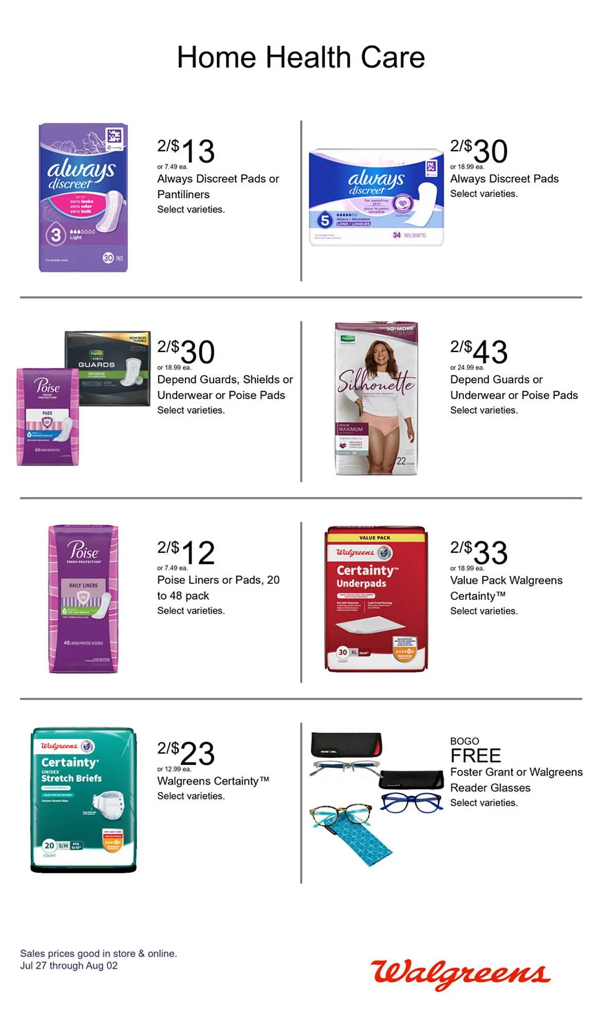 Weekly ad Walgreens Weekly Ad from July 27 to August 2 2025 - Page 19