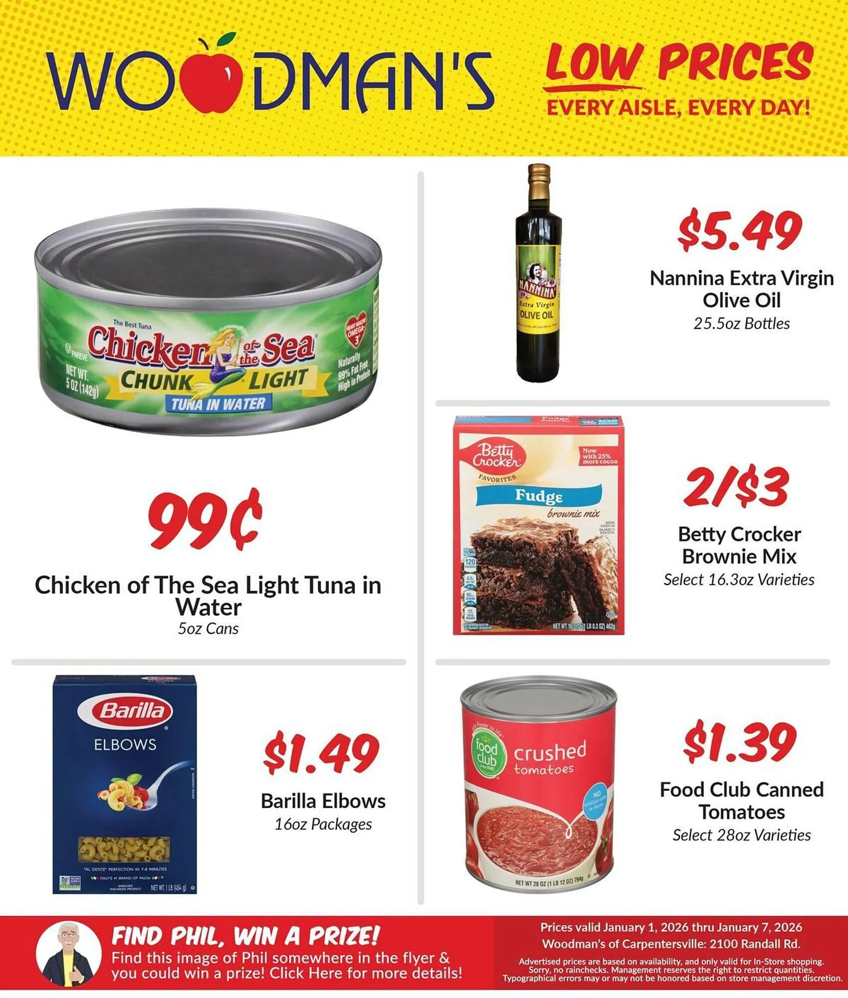 Weekly ad Woodman's weekly ad from January 1 to January 7 2026 - Page 1