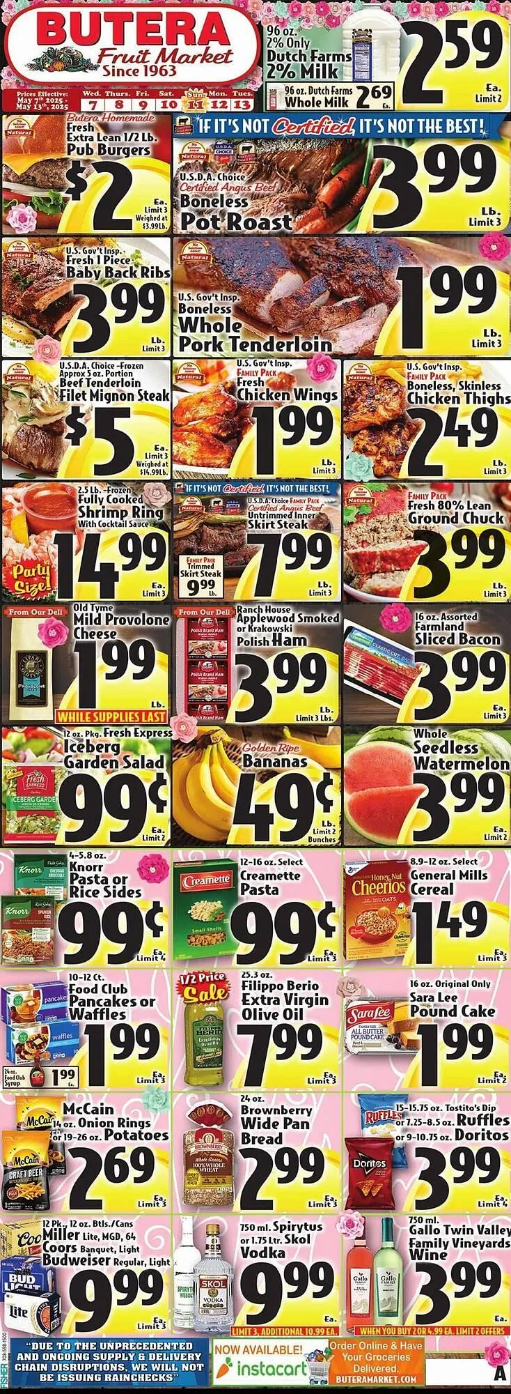 Weekly ad Butera Weekly Ad from May 7 to May 13 2025 - Page 1