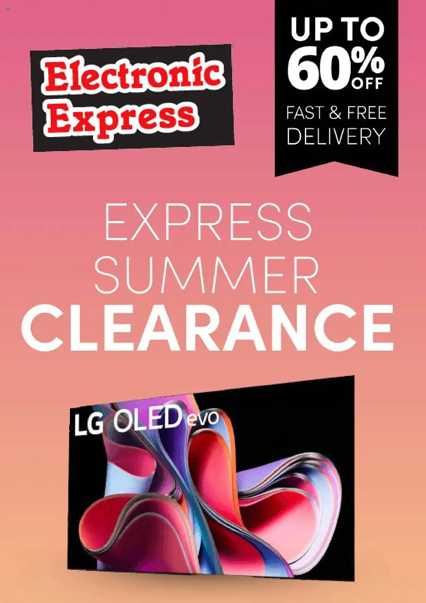 Weekly ad Electronic Express Weekly Ad from July 28 to August 5 2025 - Page 1