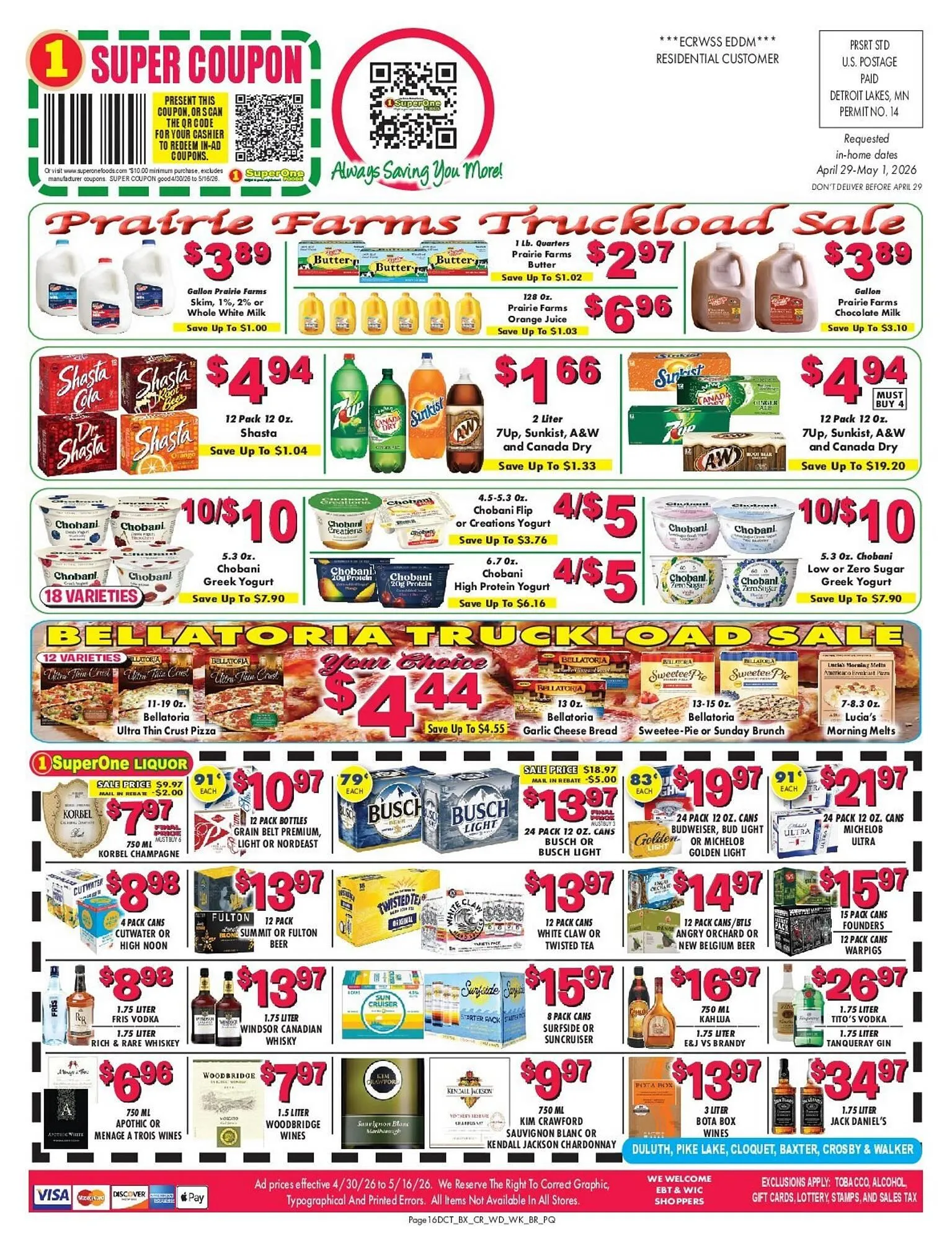 Weekly ad Miners County Market weekly ad from April 30 to May 16 2026 - Page 16