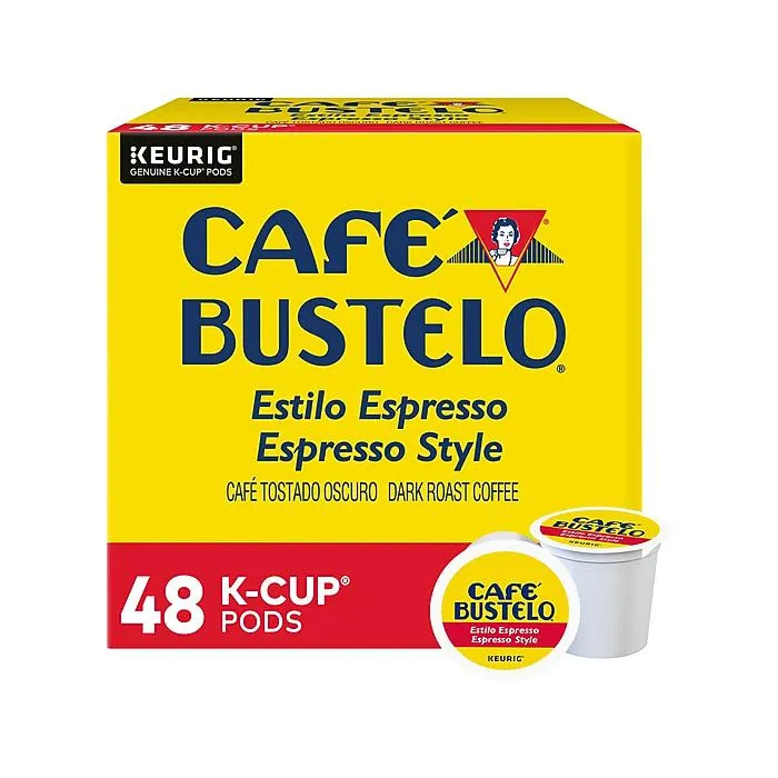 Cafe Bustelo Espresso Style Coffee Keurig® K-Cup® Pods,
