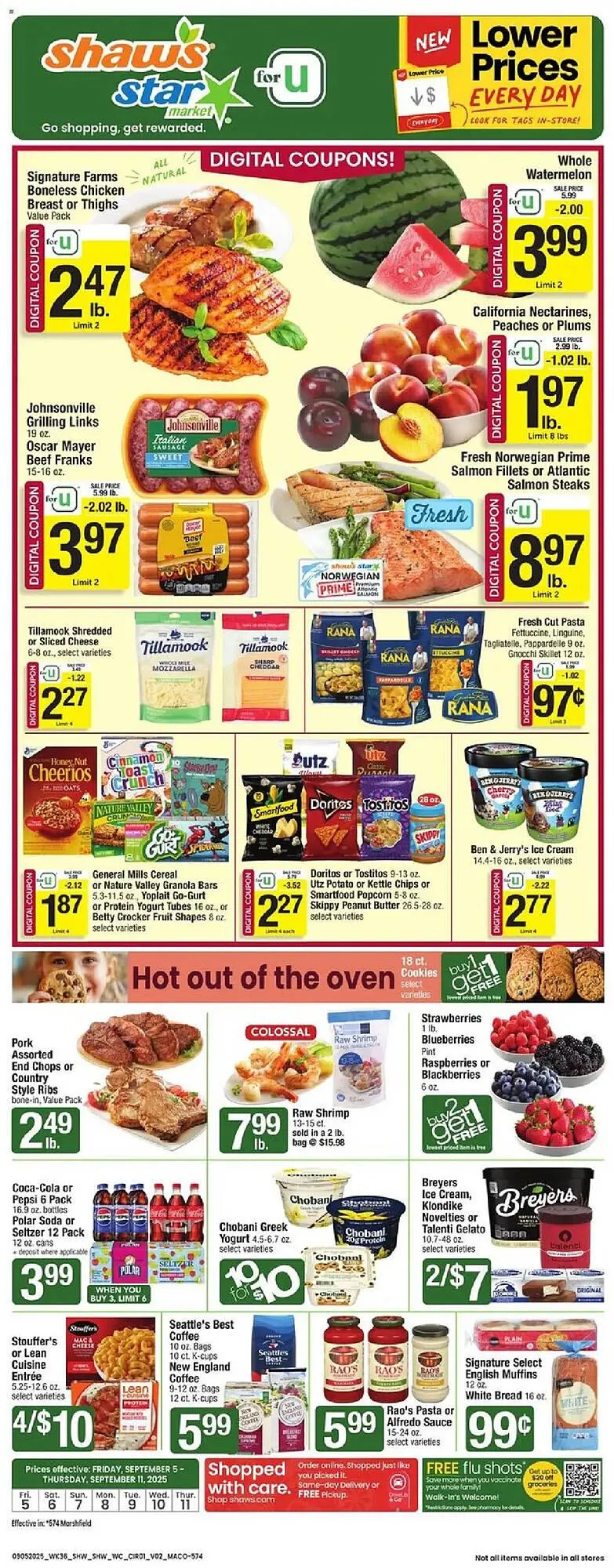 Weekly ad Star Market weekly ad from September 5 to September 11 2025 - Page 1