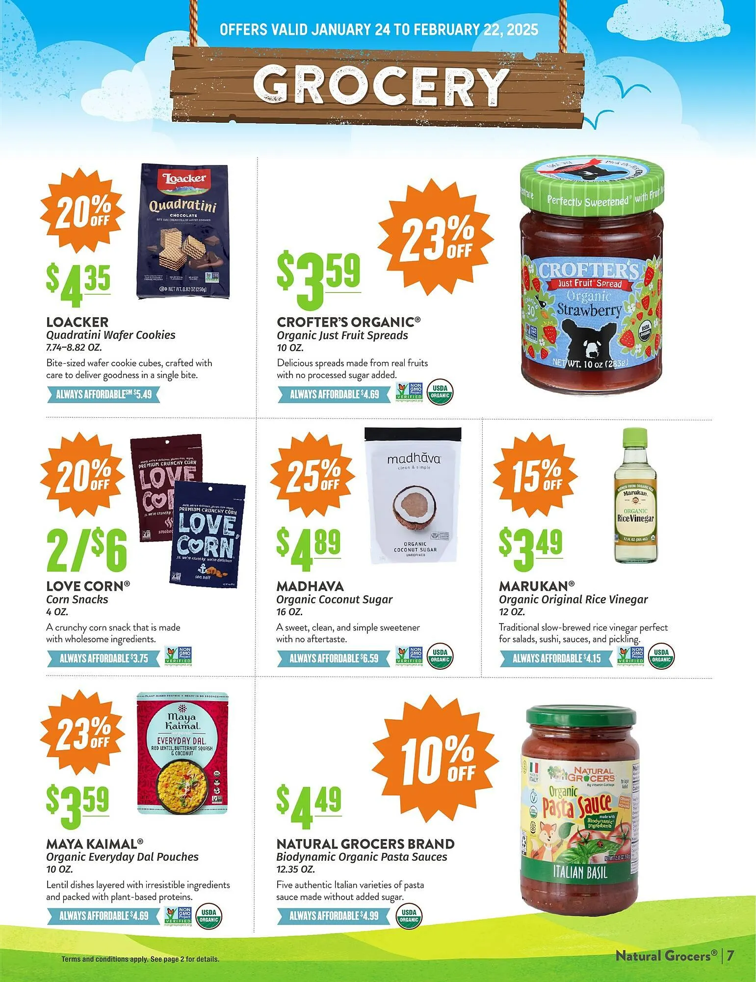 Weekly ad Natural Grocers ad from January 24 to February 22 2025 - Page 6
