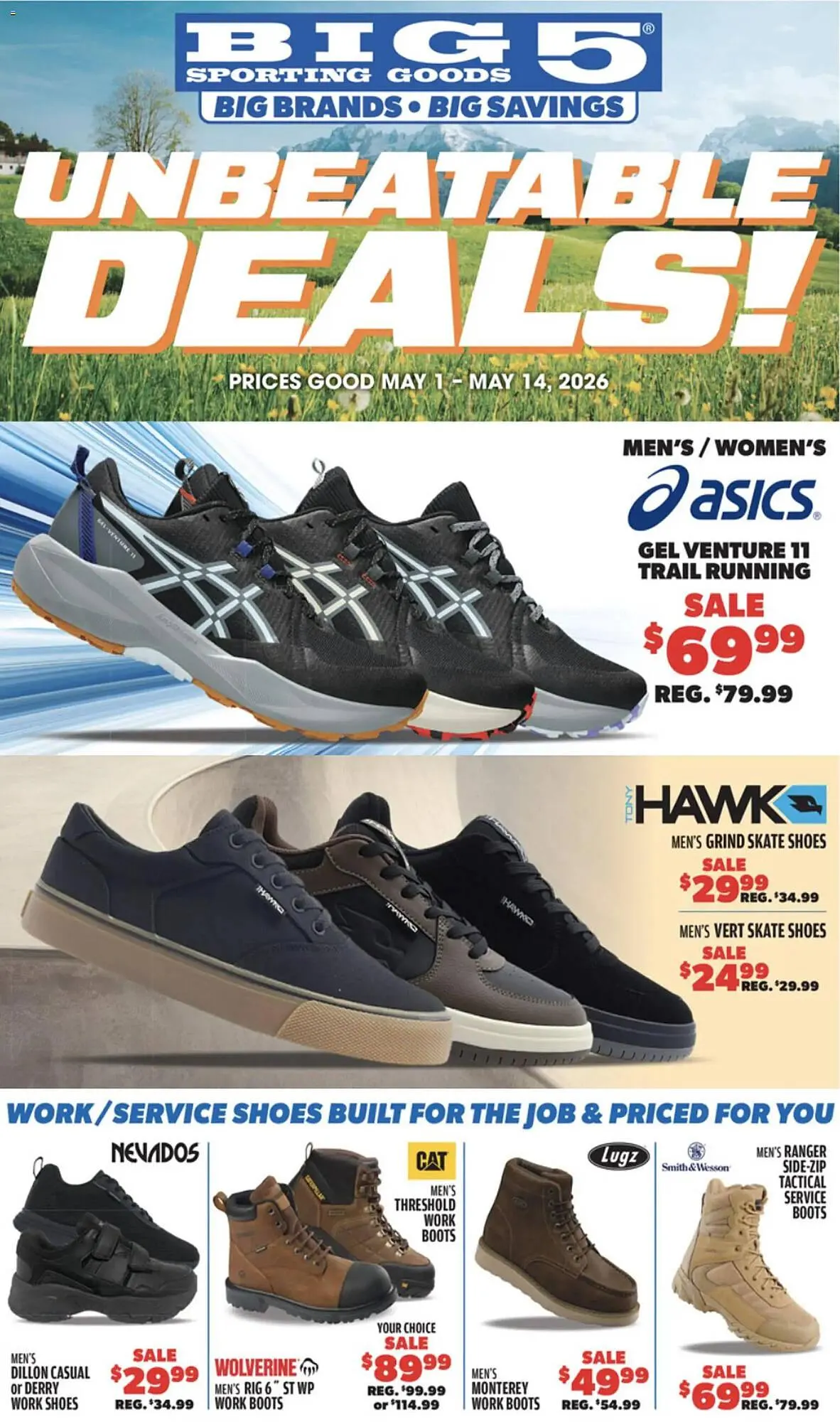 Weekly ad Big 5 weekly ad from May 1 to May 15 2026 - Page 1