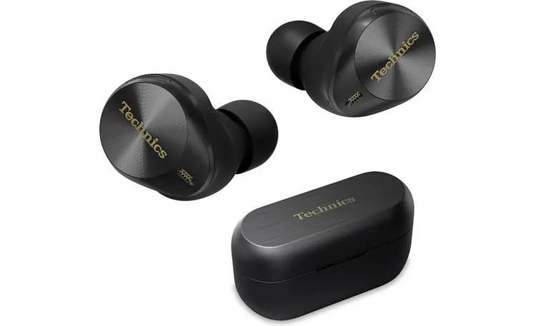 Technics EAH-AZ80 True wireless earbuds with active noise cancellation (Black)