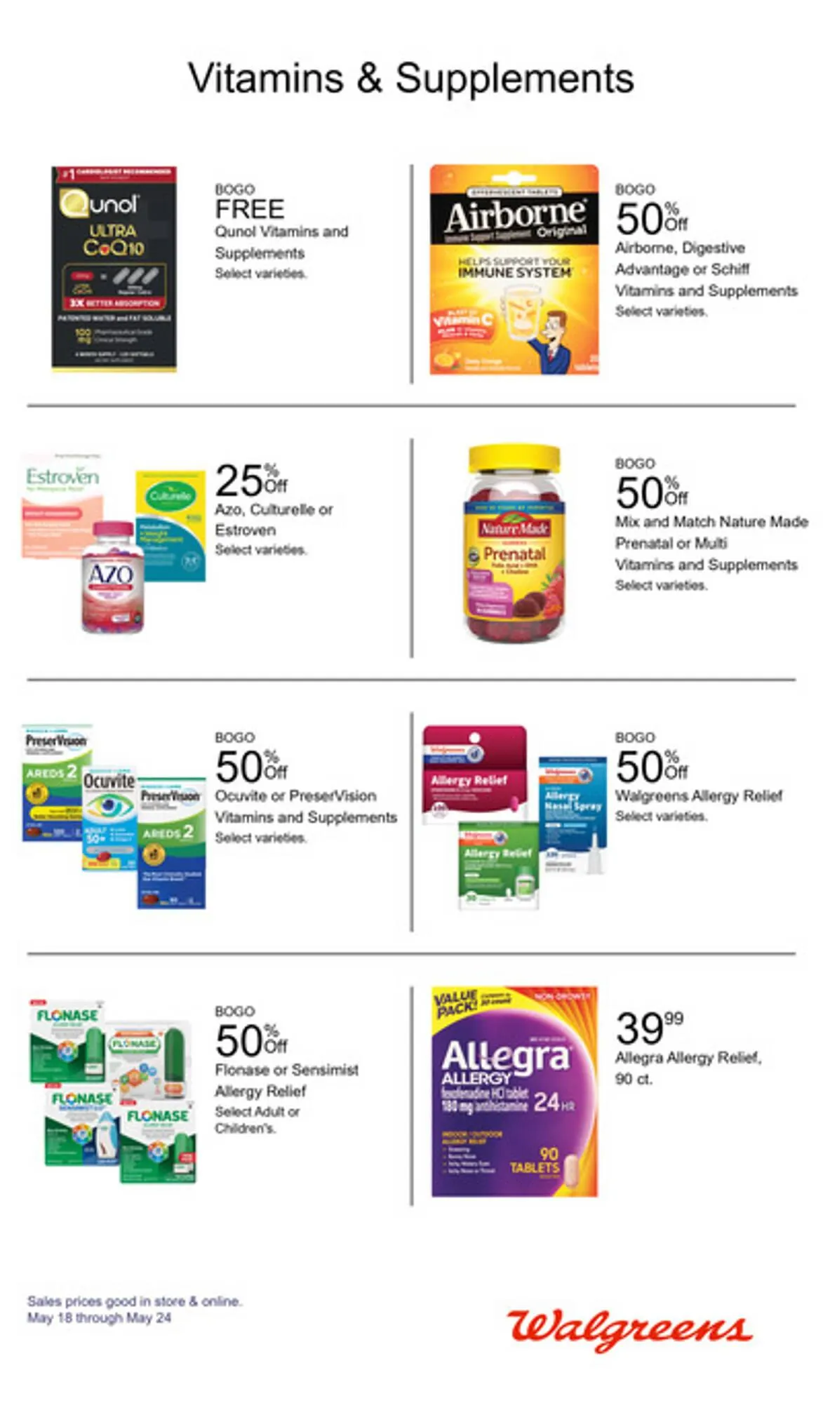 Weekly ad Walgreens Weekly Ad from May 18 to May 24 2025 - Page 11