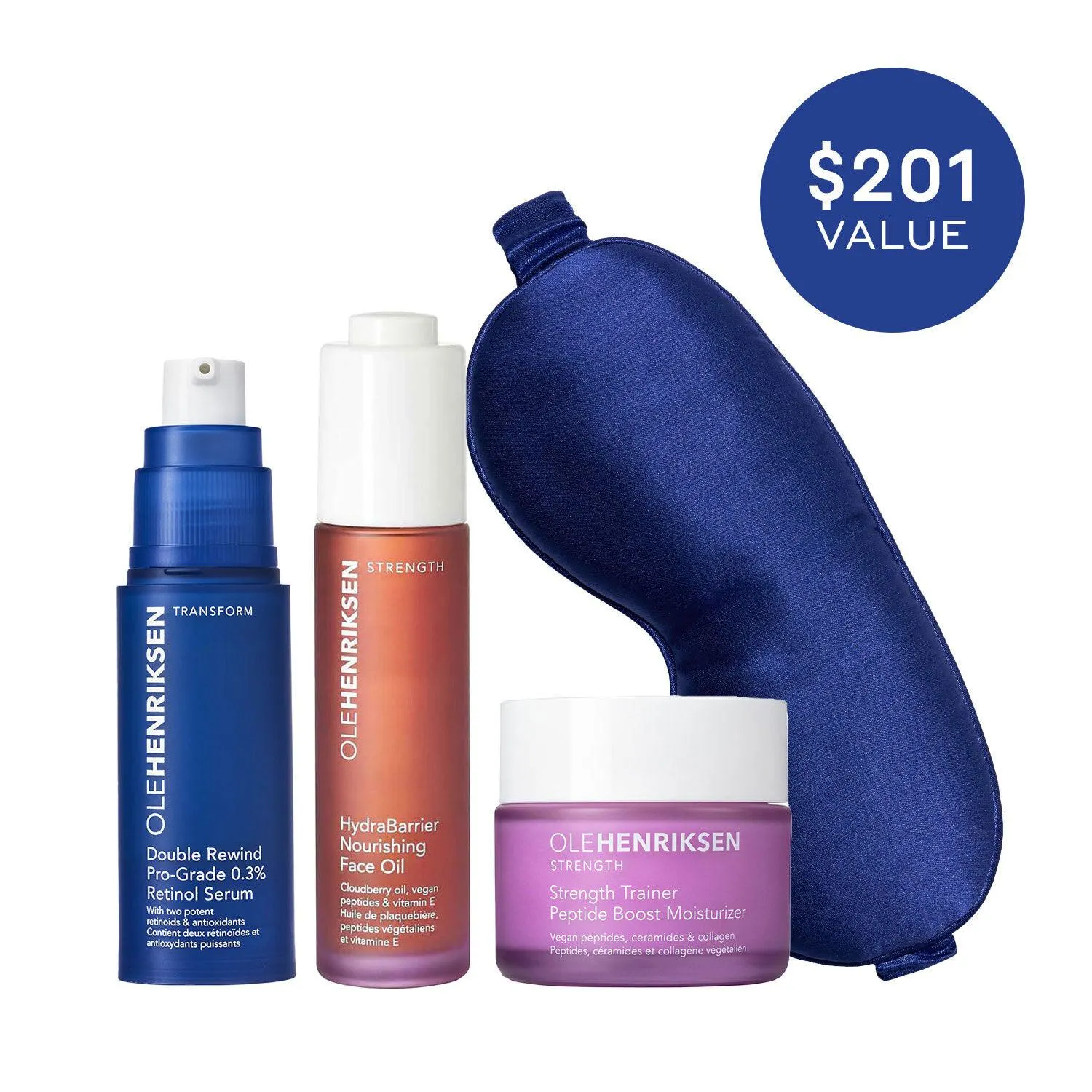 Renew + Strengthen Nighttime Skincare Routine