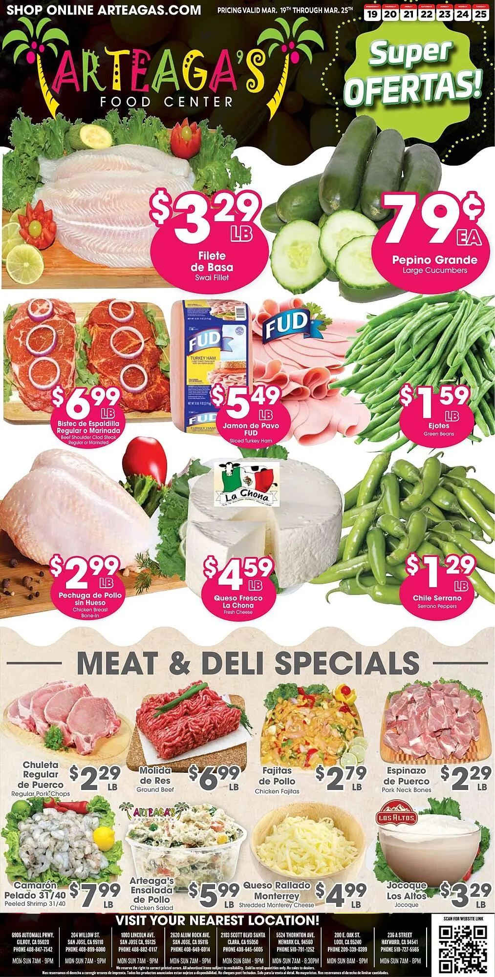 Arteagas Food Center Weekly Ad - 1