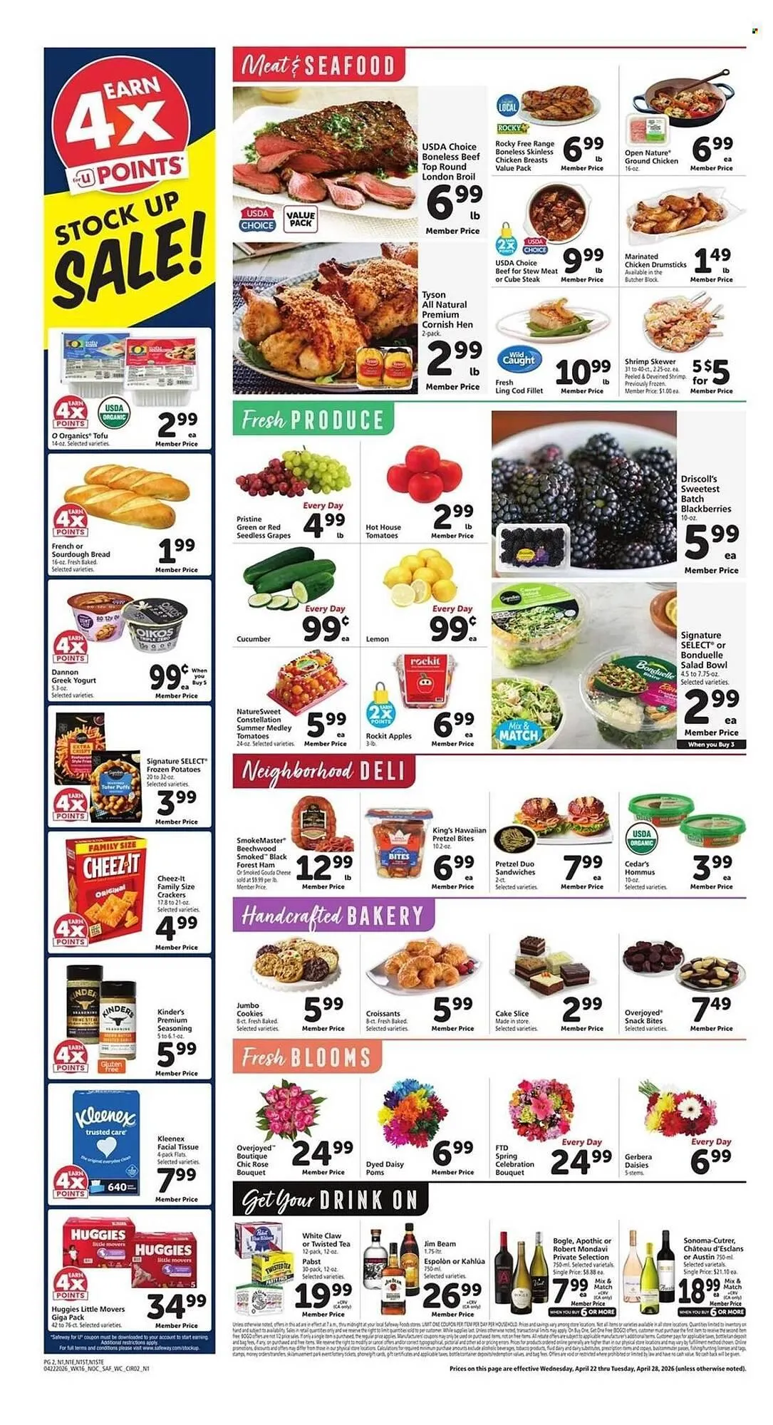 Weekly ad Safeway weekly ad from April 22 to April 28 2026 - Page 2