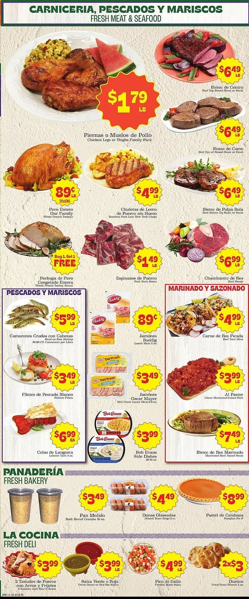 Weekly ad Supermercado Nuestra Familia weekly ad from November 16 to November 22 2025 - Page 2
