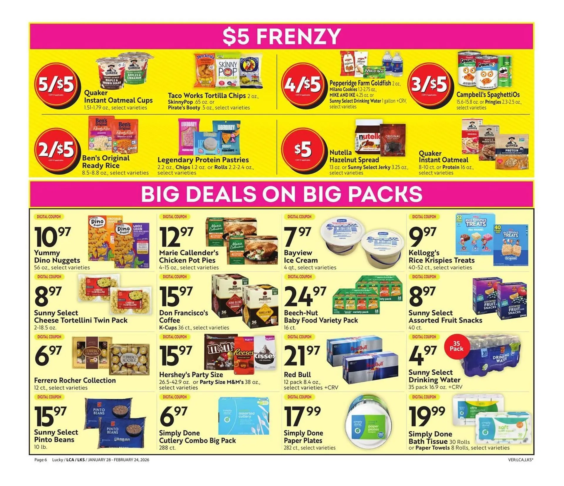 Weekly ad Lucky Supermarkets weekly ad from January 28 to February 24 2026 - Page 6