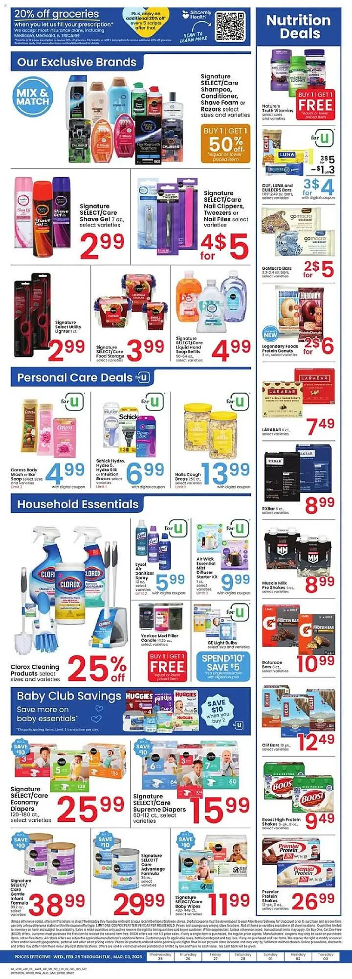 Weekly ad Albertsons weekly ad from February 25 to March 4 2026 - Page 5