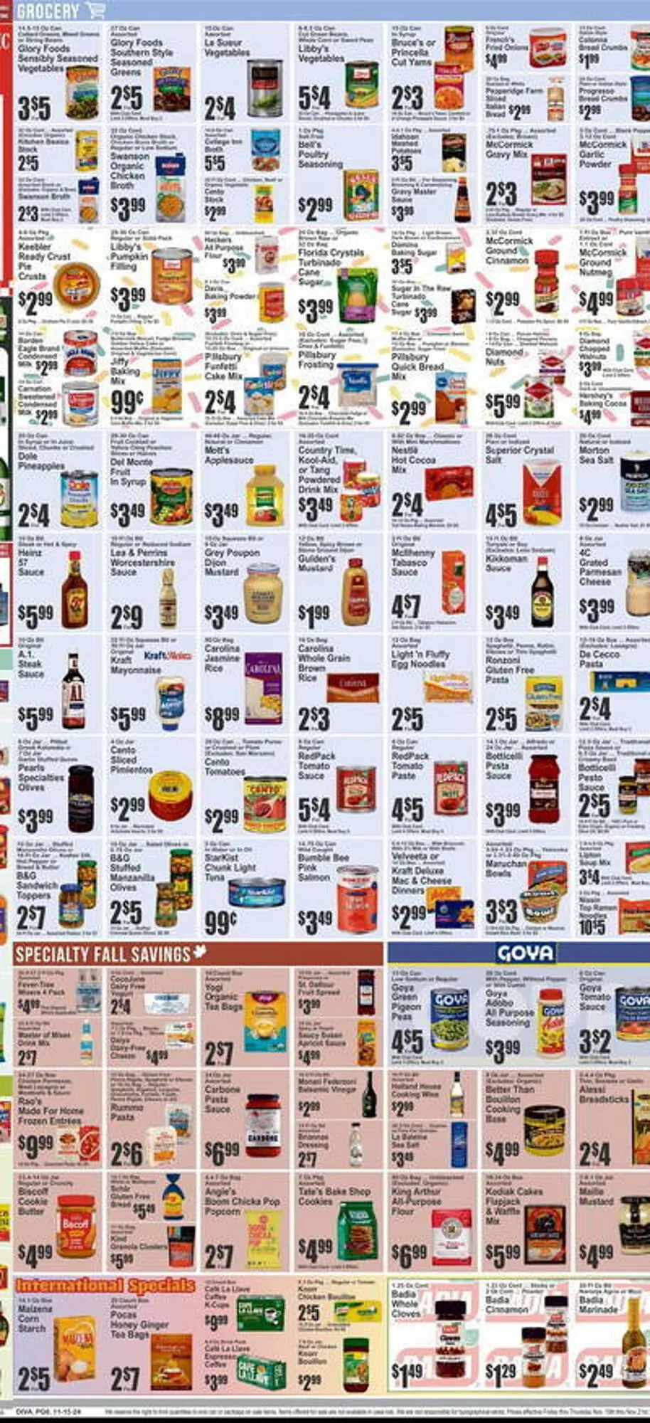 Weekly ad Almonte's Food Dynasty Marketplace Weekly Ad from November 15 to November 21 2024 - Page 7