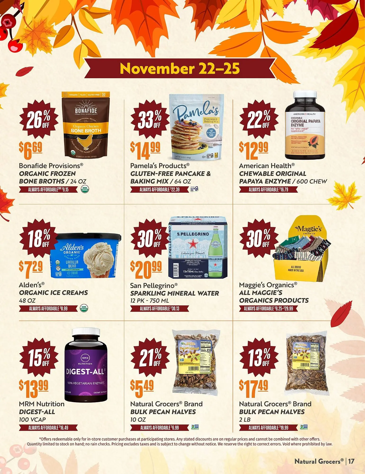 Weekly ad Natural Grocers weekly ad from November 6 to November 29 2025 - Page 17