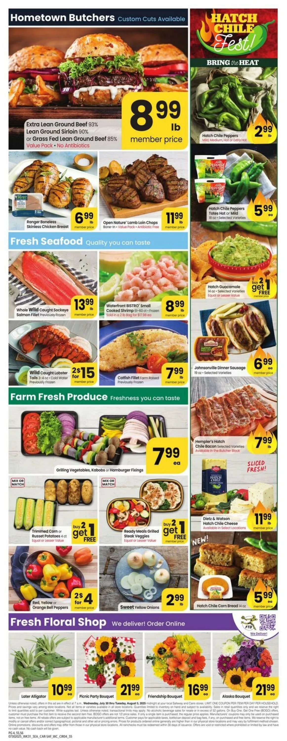 Weekly ad Carrs from July 30 to August 5 2025 - Page 4