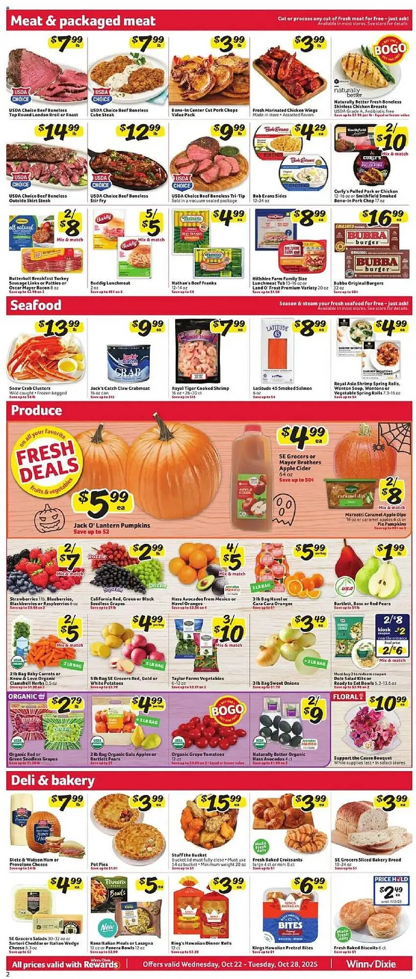 Weekly ad Winn Dixie weekly ad from October 22 to October 28 2025 - Page 2