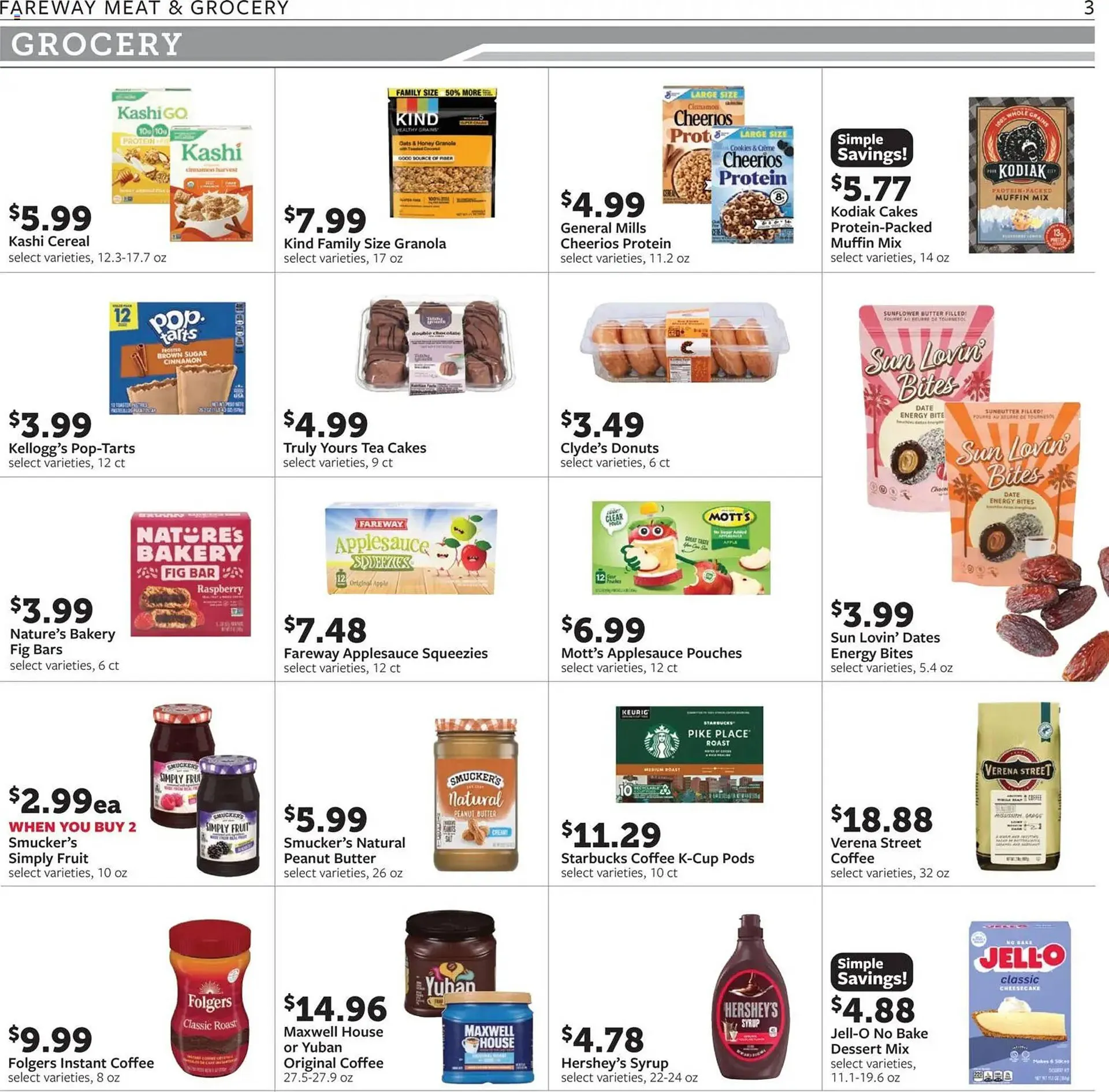 Weekly promotion Fareway weekly ad spanning from May 4 to May 9 2026 - Page 3 for Catalogue 365