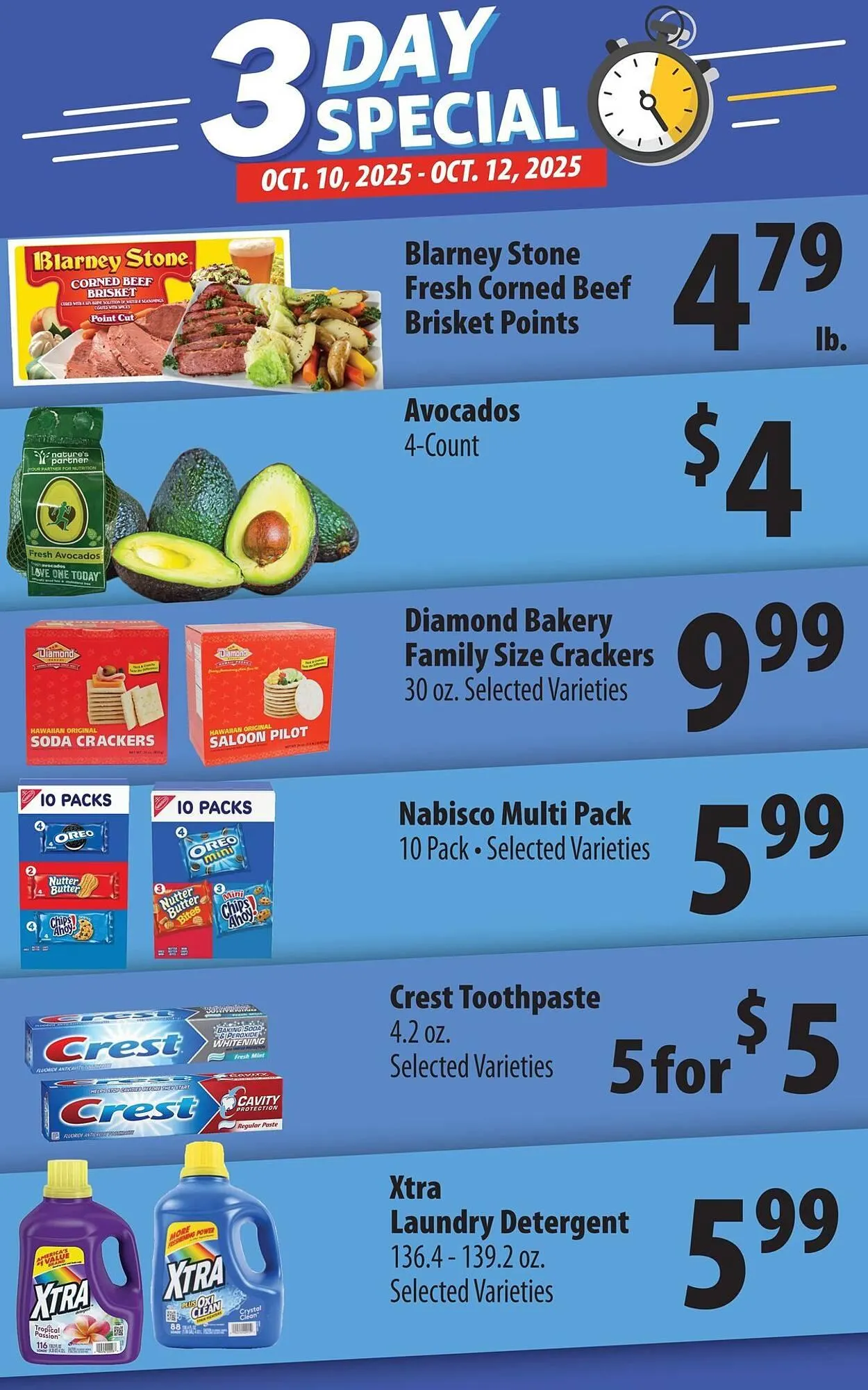 Weekly ad Times Supermarkets weekly ad from October 10 to October 12 2025 - Page 1