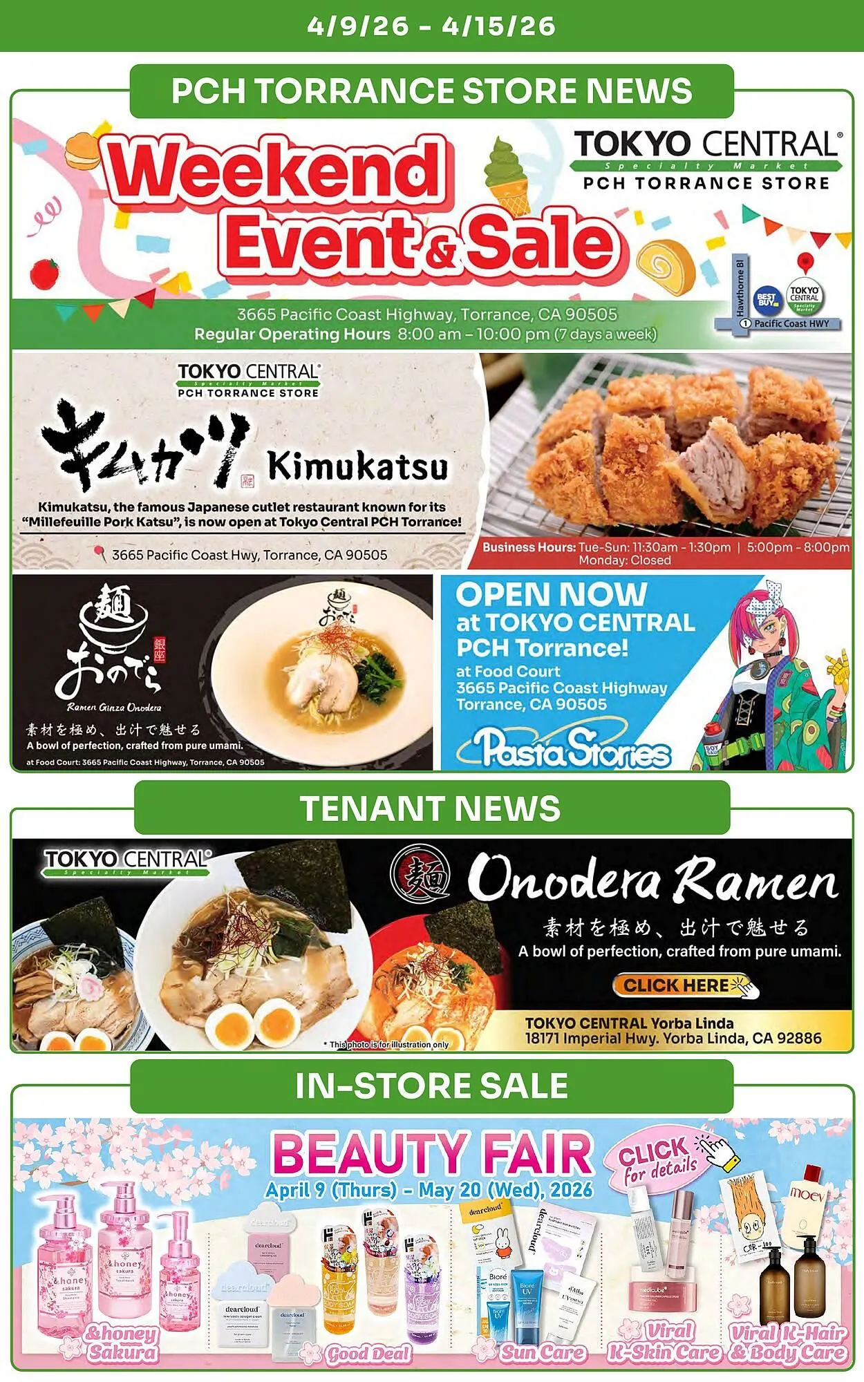 Weekly ad Tokyo Central Specialty Market weekly ad from April 9 to April 15 2026 - Page 8