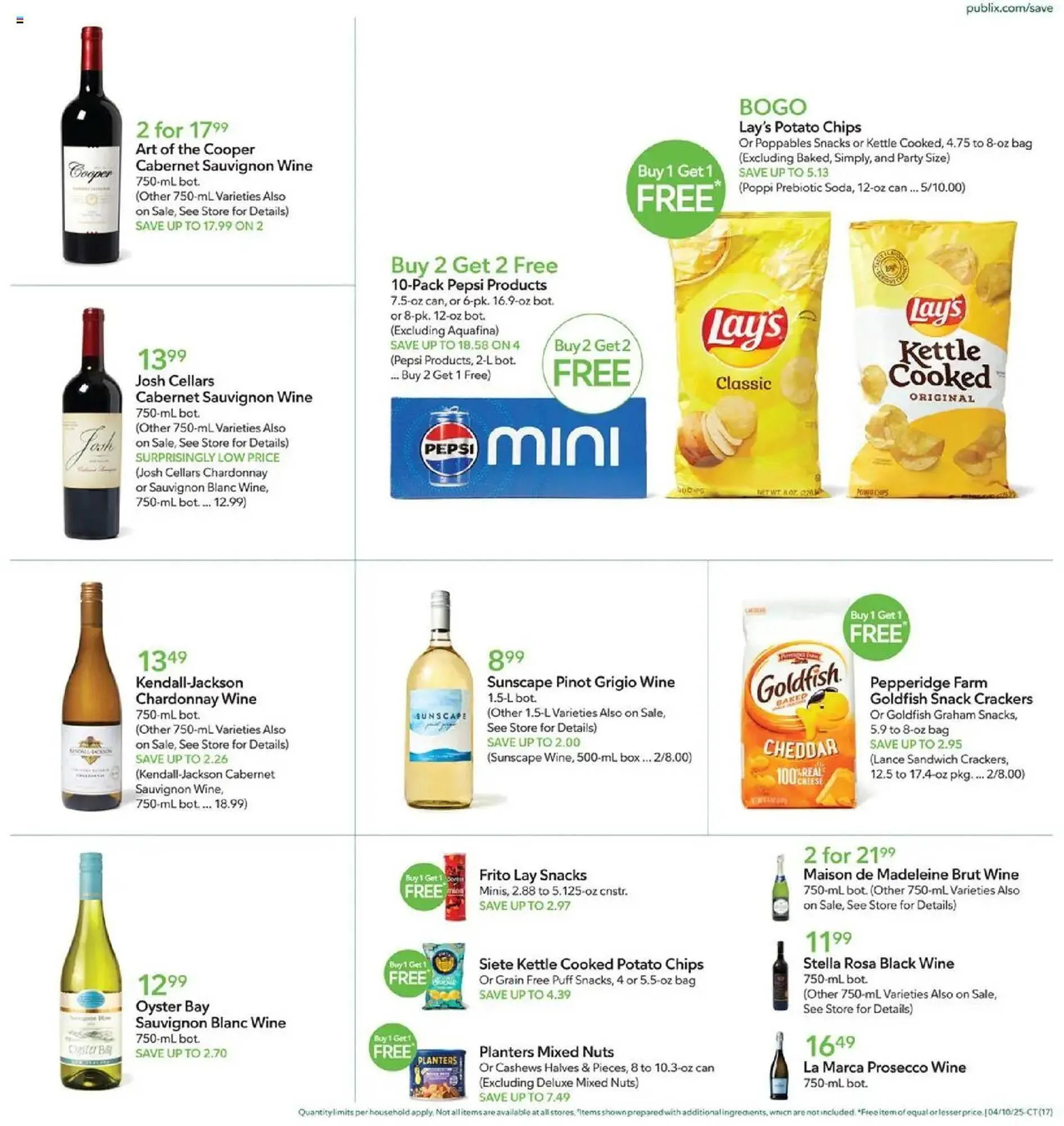 Weekly ad Publix Weekly Ad from April 9 to April 19 2025 - Page 17