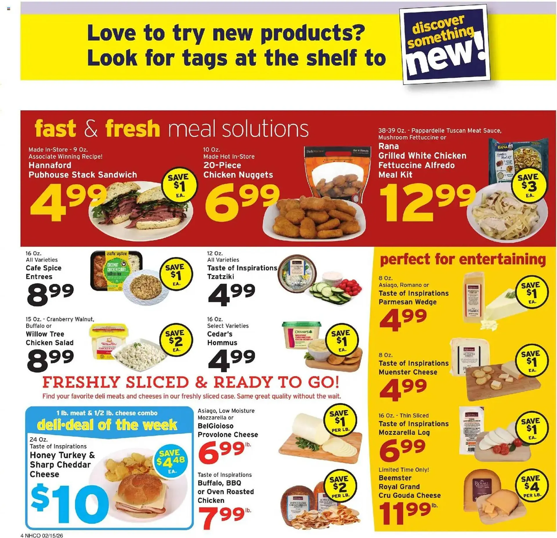 Weekly ad Hannaford flyer from February 15 to February 22 2026 - Page 4